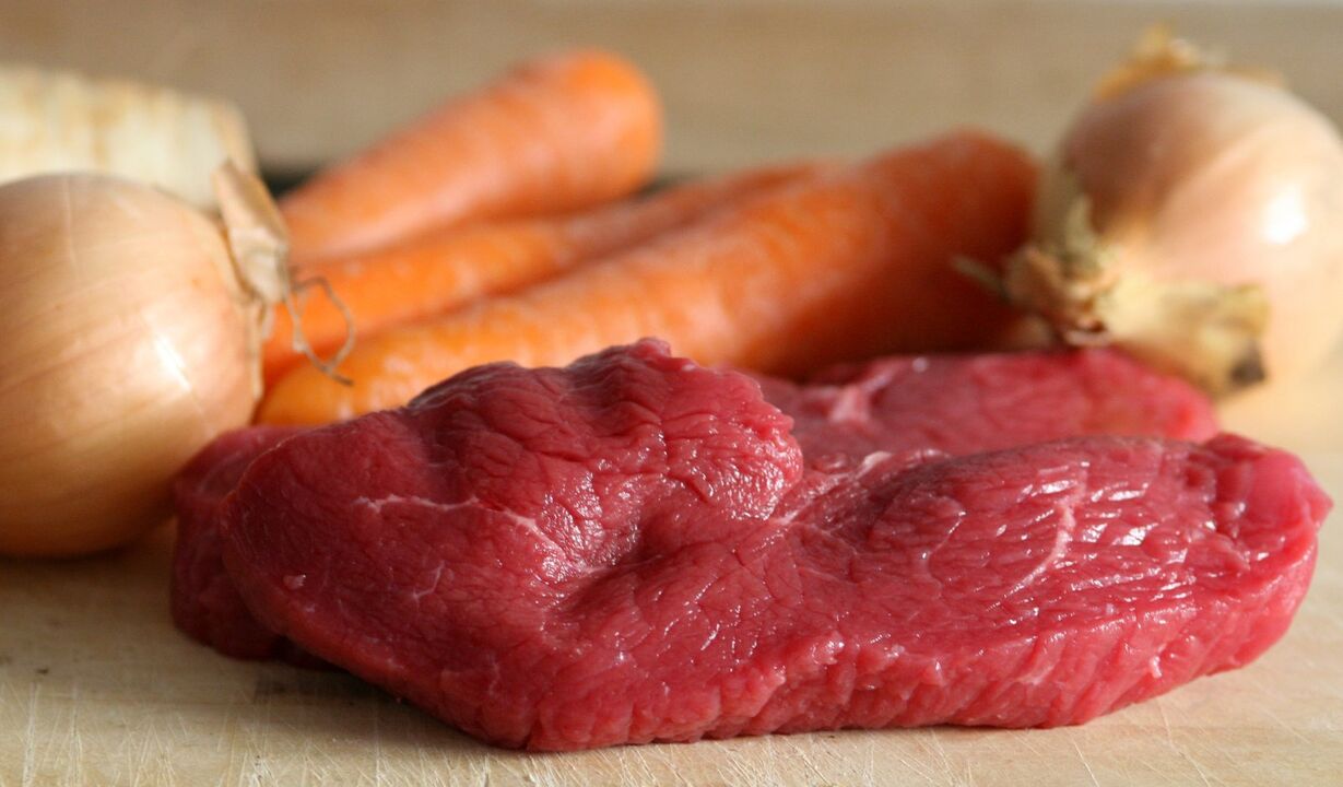 Potency meat products